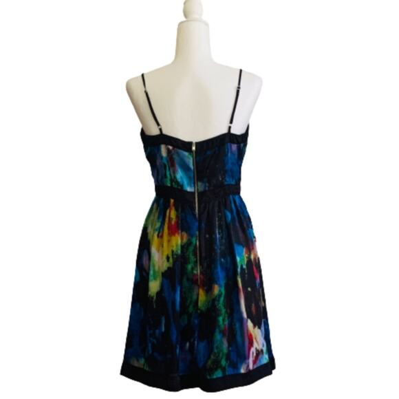 Matty M Dress Multicolor Abstract Print Sleeveless Mini Dress Size Small - Picture 4 of 13